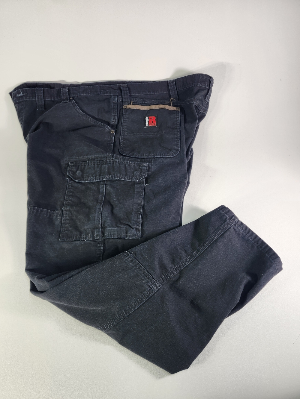 Wrangler Black Cargo Pants with Utility Pockets